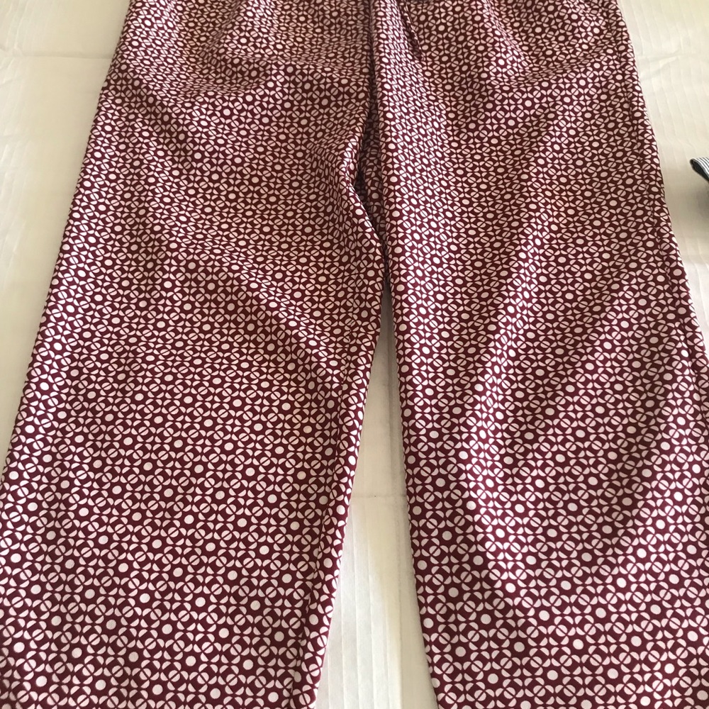 Jcrew silky pants size 4